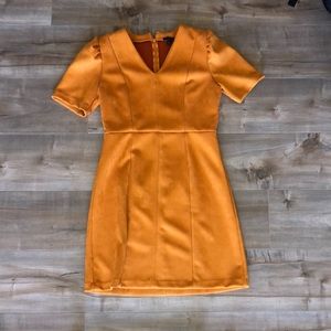 Ann Taylor Faux Suede Dress